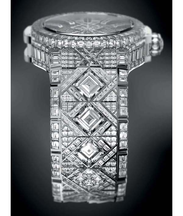 relojes mas caro del mundo, hublot big ban de diamantes y oro blanco